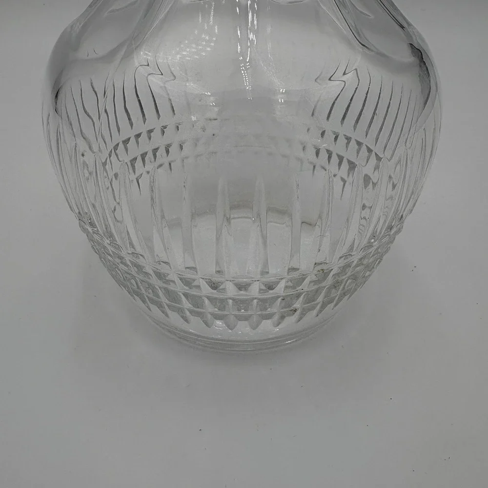 Crystal‎ Taille France Lead Crystal Beverage Whiskey Decanter With Stopper MCM